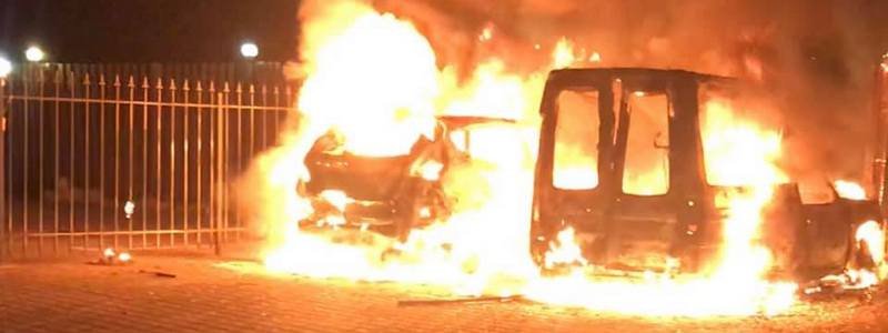 Под Киевом сожгли машину журналиста