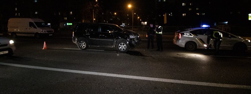 Двойное ДТП на проспекте Победы в Киеве: в аварию попал междугородный автобус с пассажирами
