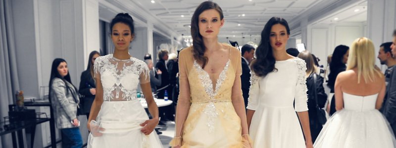 В Киеве Андре Тан впервые за двадцать лет представил коллекцию свадебных платьев