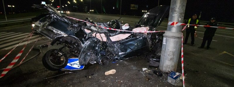 Смертельная авария на Северном мосту в Киеве: водитель умер в больнице