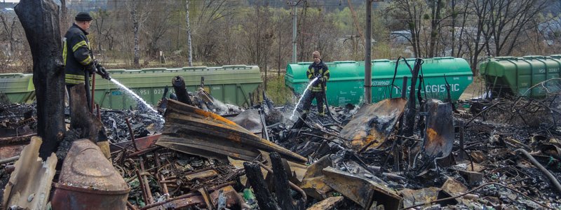 Масштабный пожар на Куреневке в Киеве: как место выглядит сейчас