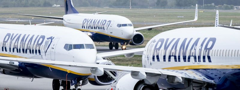 Лоукостер Ryanair запускает дополнительный рейс из Киева в Варшаву
