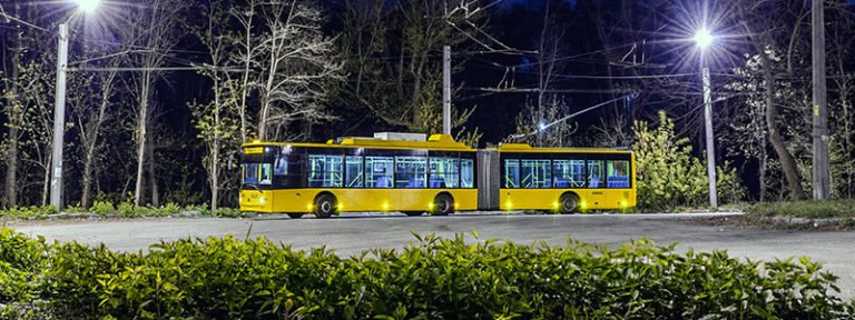 В Киеве изменят маршрут движения ночного троллейбуса