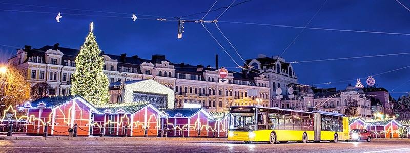 Транспорт на новогодние праздники в Киеве: расписание и новые маршруты