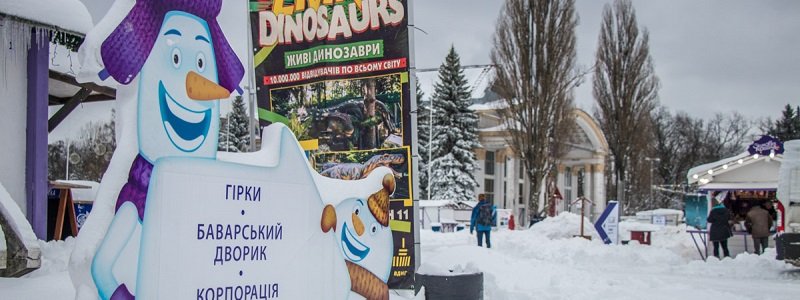 Развлечения по-зимнему: как жители Киева веселятся на ВДНХ