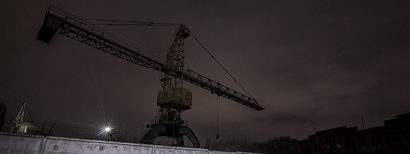 Особый взгляд на жилмассивы Киева: как ночью выглядит Чоколовка