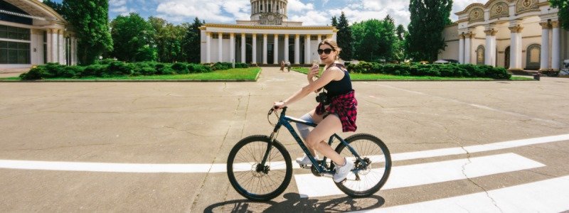 Велосипедистам Киева на заметку: как ухаживать за транспортом и где кататься на ВДНГ
