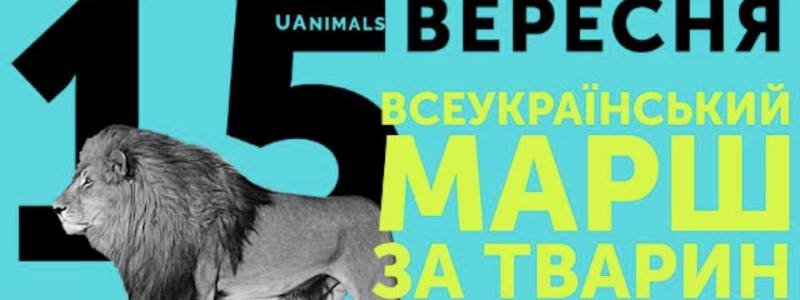 У Києві відбудеться Всеукраїнський марш за тварин