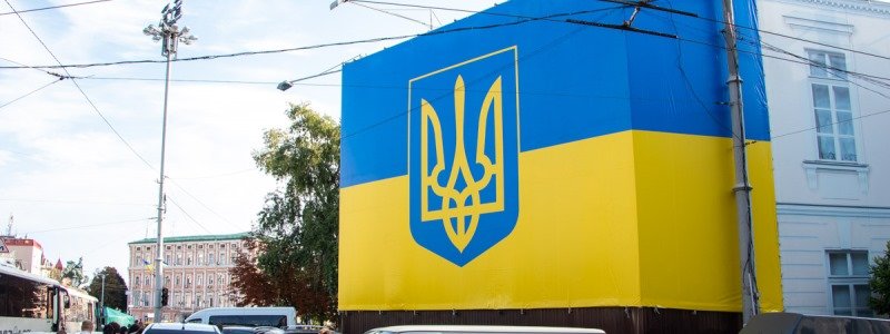 Желто-голубая столица: как Киев поддержал флешмоб Зеленского