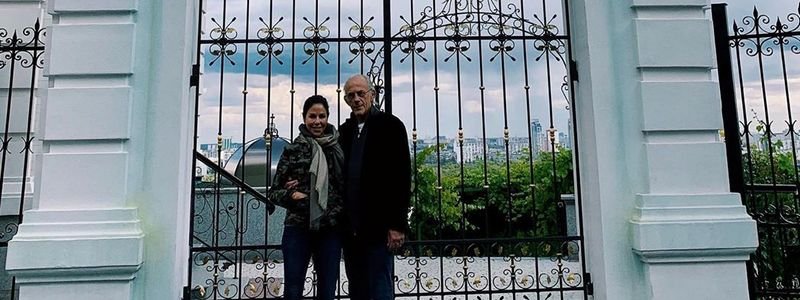 Куда в Киеве сходил путешественник во времени Кристофер Ллойд вместе с женой