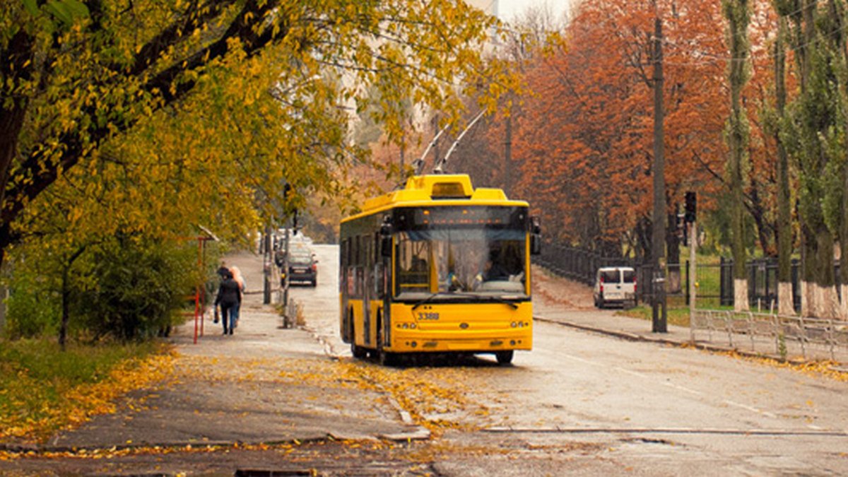 В Киеве пять троллейбусов перейдут на сокращенный режим работы