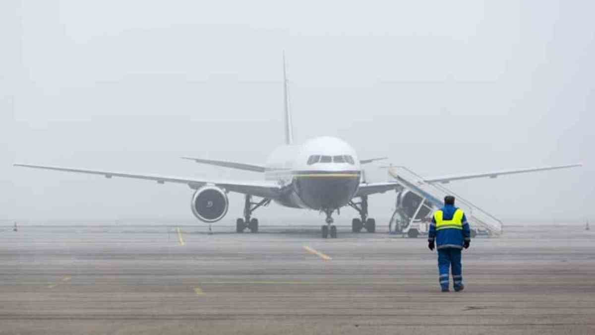 Из-за тумана в Киеве аэропорт продолжает отменять рейсы