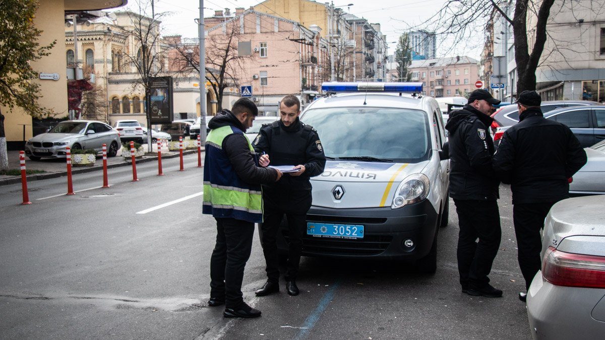 В центре Киева мужчина умер во время оформления европротокола
