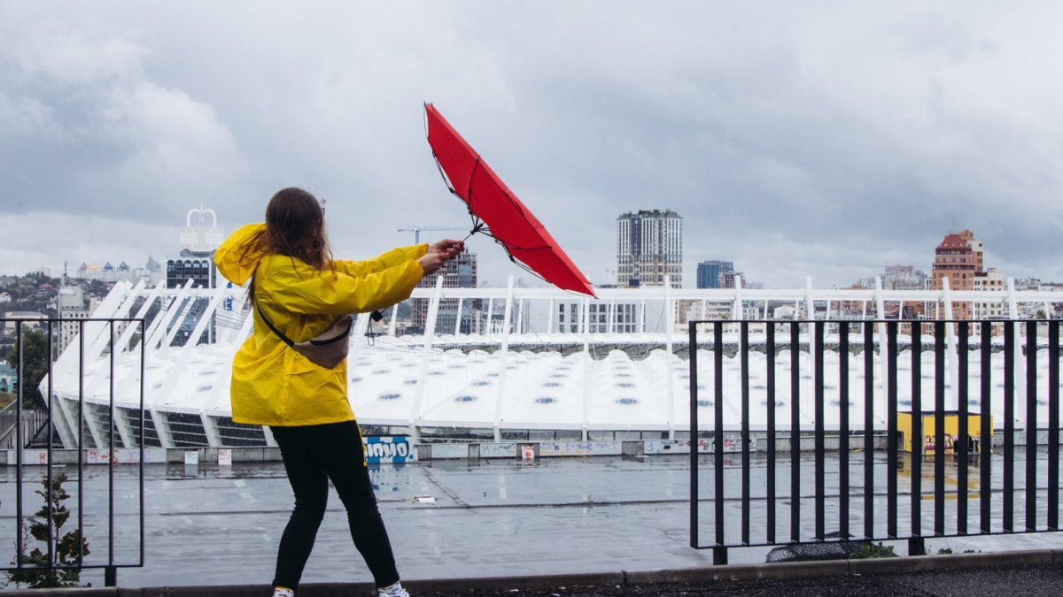На Киев надвигается порывистый ветер: синоптики объявили желтый уровень опасности