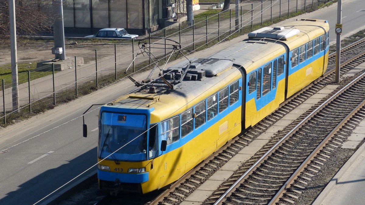 В Киеве три трамвая будут работать в ограниченном режиме до конца недели