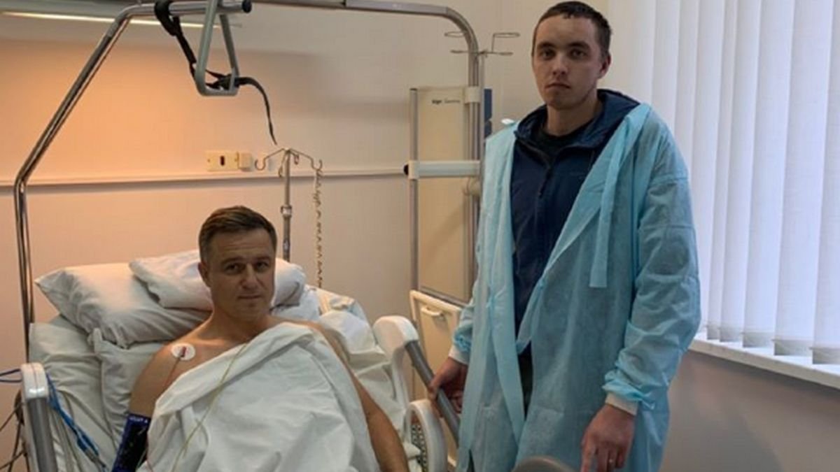 Николай Кулеба опубликовал первое фото после ДТП под Киевом и рассказал о состоянии второго водителя