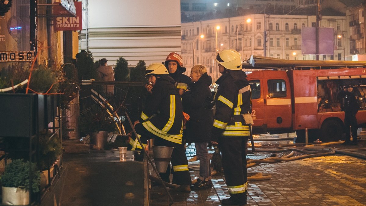 В Киеве на Бессарабке горел ресторан Mimosa Brooklyn Pizza: что говорит владелец заведения