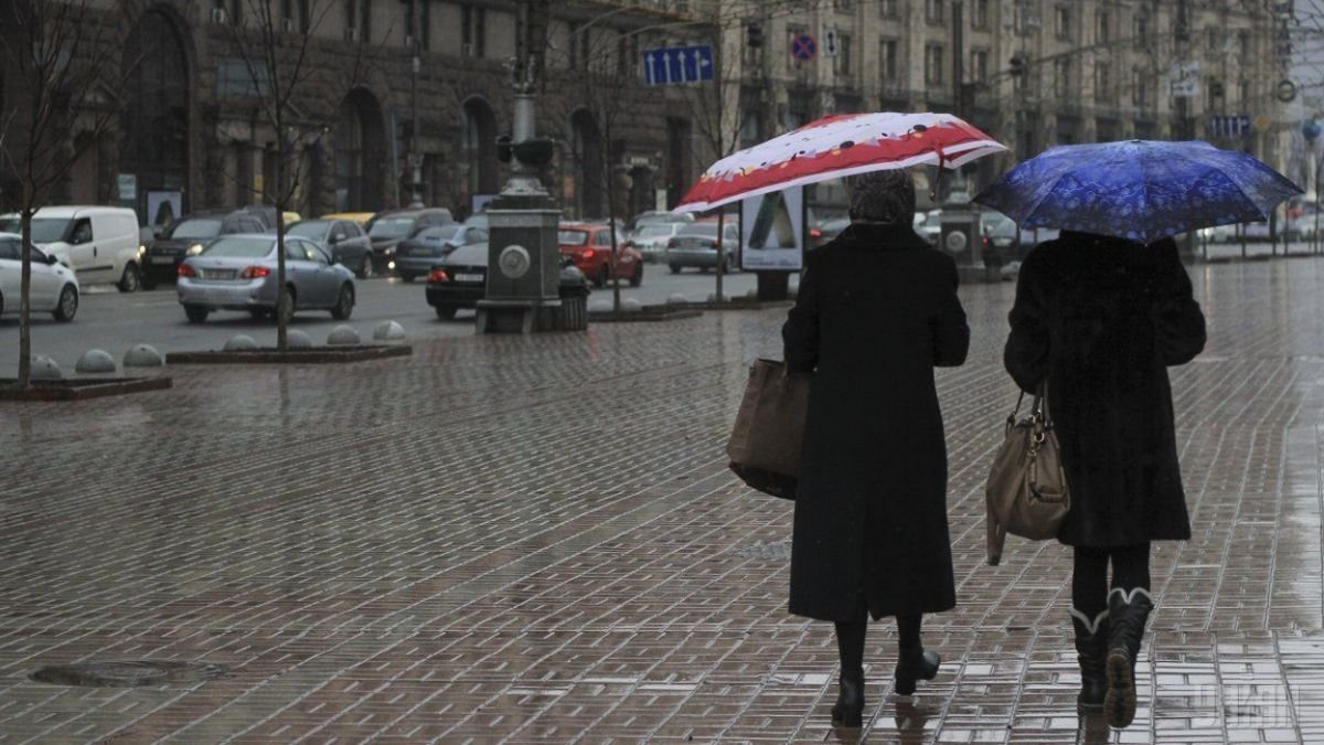 Погода на 26 декабря: в Киеве весь день будет идти дождь