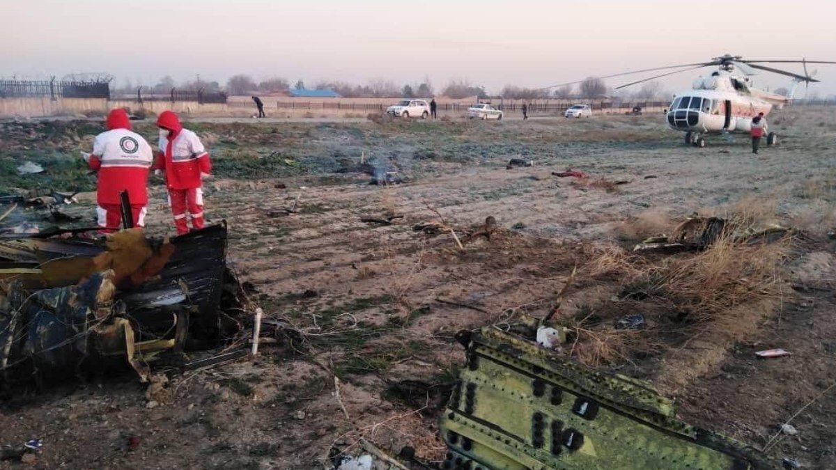 В Иране упал украинский самолет, который летел в Киев: на борту было 176 человек
