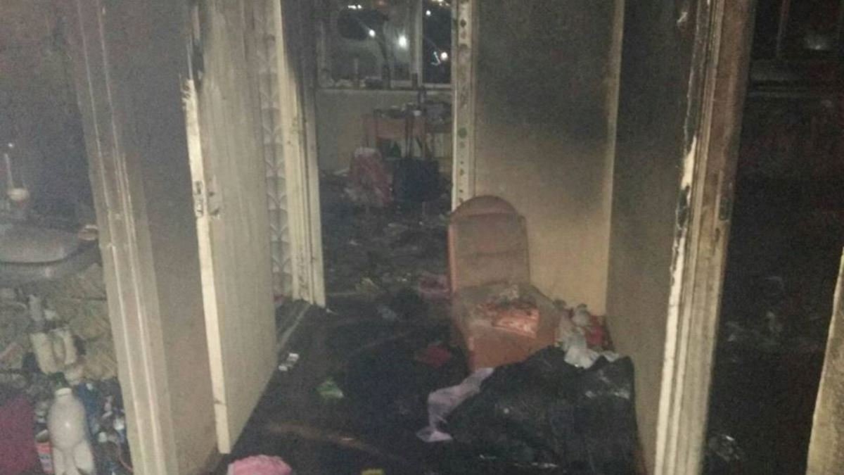 Под Киевом в квартире сгорела женщина