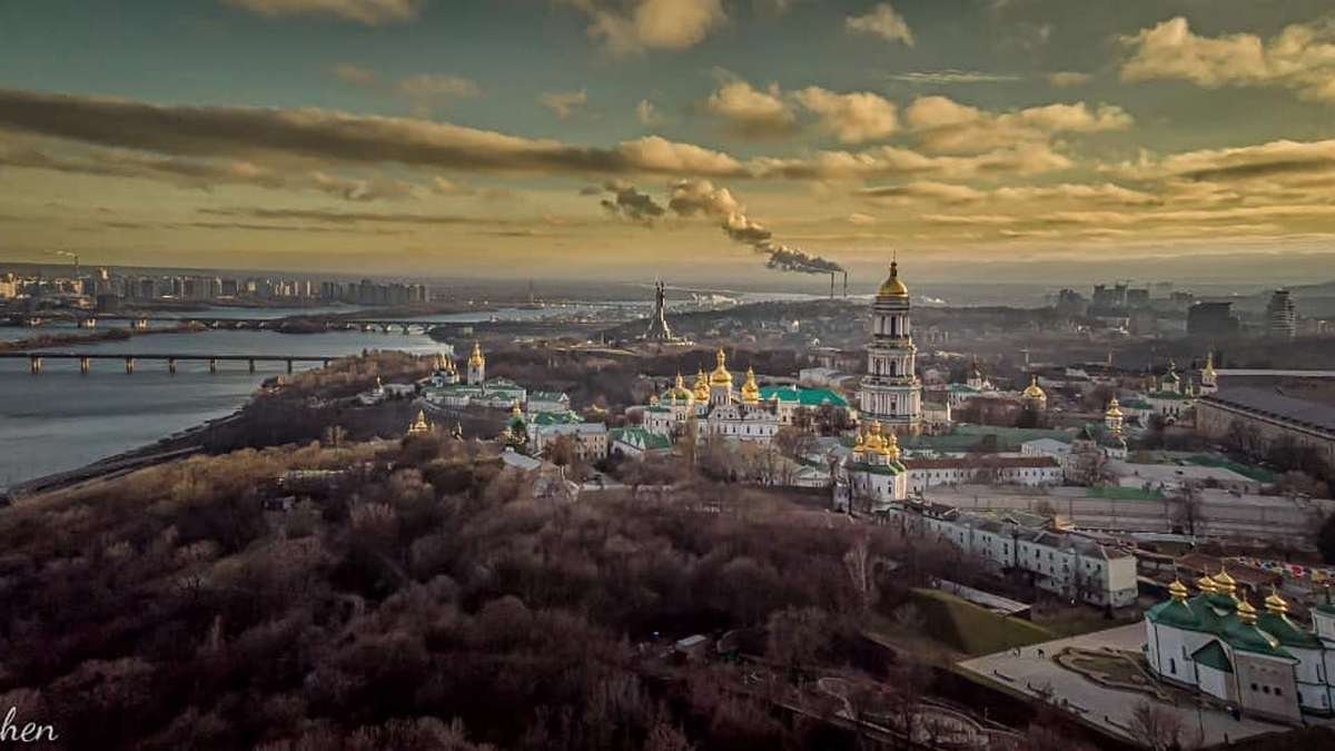 ТОП красивых январских фотографий Киева в Instagram