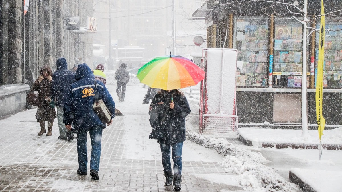 Как долго в Киеве будет снег