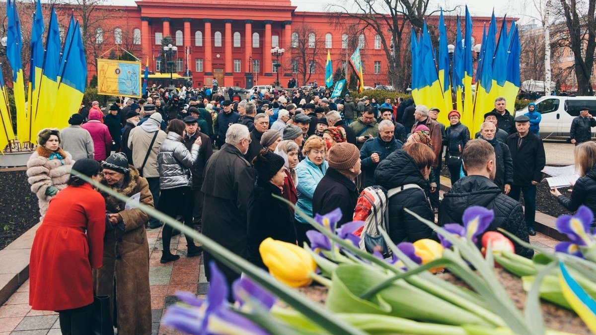 Как в Киеве почтили память Тараса Шевченко в 206-ю годовщину со дня его рождения