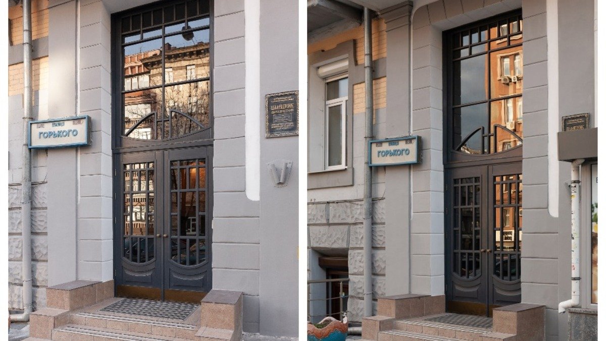 Артемий Лебедев восстановил двери в дореволюционном доме Киева, где офис его студии дизайна