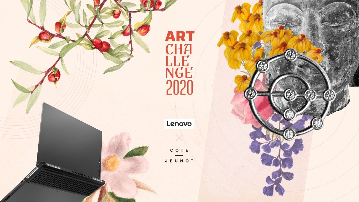 Lenovo и бренд украшений Côte & Jeunot запустили Art Challenge 2020: как выиграть ювелирные украшения и деньги