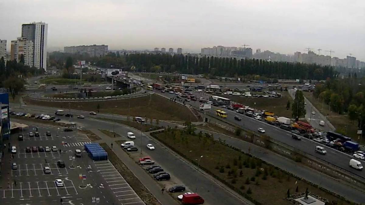 В Киеве на две недели ограничат часть Большой Окружной дороги