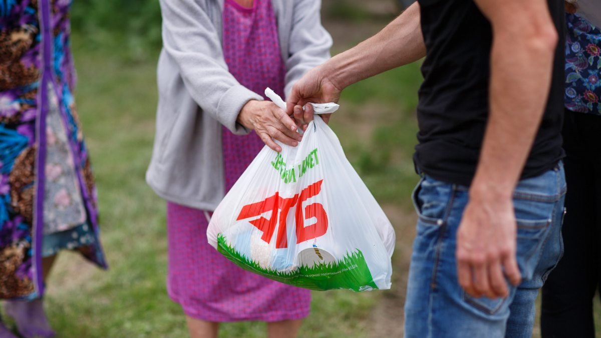 АТБ направила 950 продуктовых наборов жителям Западной Украины, пострадавшим от наводнения