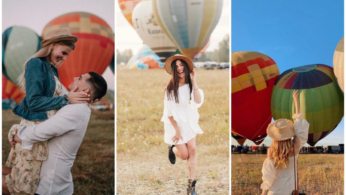 Под Киевом пройдет фестиваль воздушных шаров: ТОП идей для фото на фоне цветных гигантов