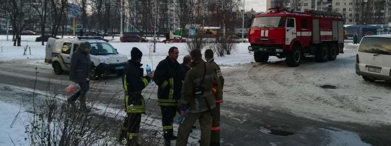 В Киеве во время пожара погиб дедушка в собственной постели