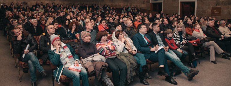 В Киеве Саакашвили презентовал фильм о новой Украине