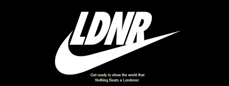 Компания Nike удивила логотипом LDNR