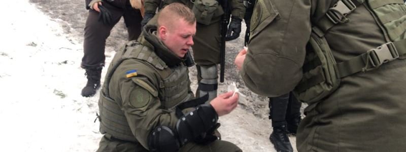 В Киеве во время суда над Трухановым выстрелили в полицейского