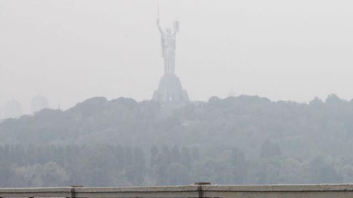 Уровень загрязнения воздуха в Киеве в три раза превышает норму