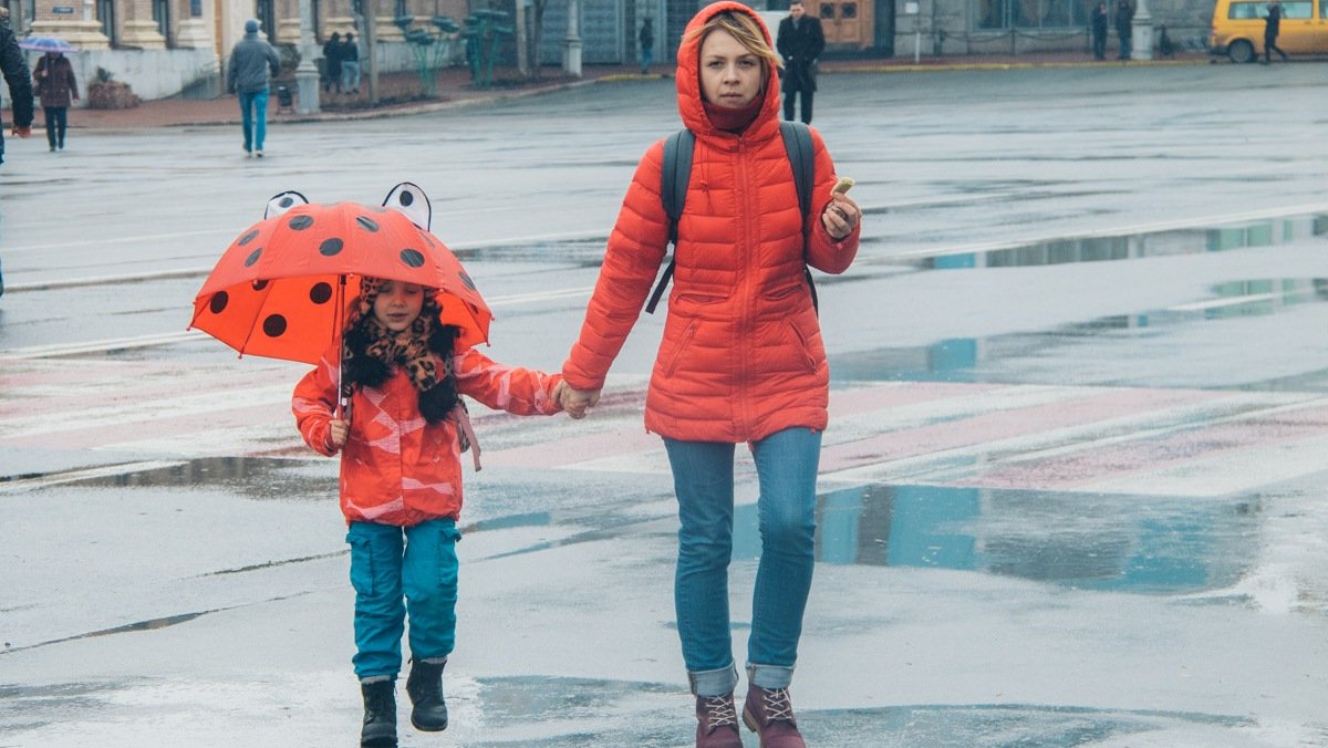 Погода в Киеве на неделю: столицу будут поливать дожди и посыпать снегом