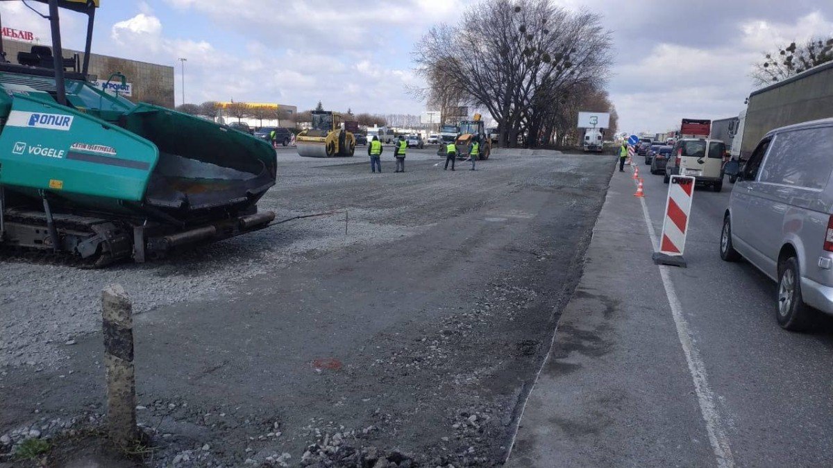 В Киеве начали ремонт Кольцевой дороги, которая еще недавно была на балансе области