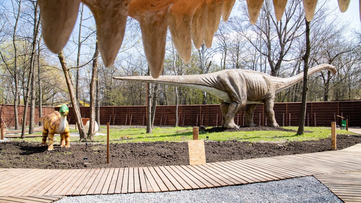 В Киеве откроют самый большой парк динозавров в Украине: где и когда