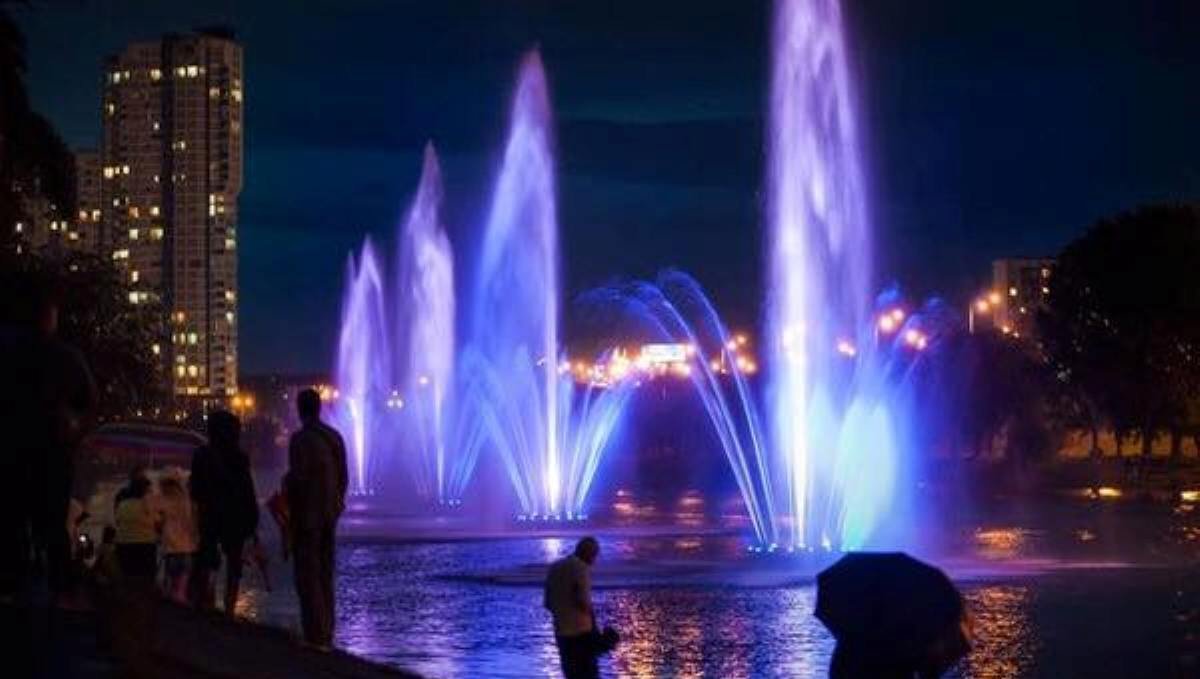 В День Киева жителей и гостей города ждет вечернее свето-музыкальное шоу фонтанов