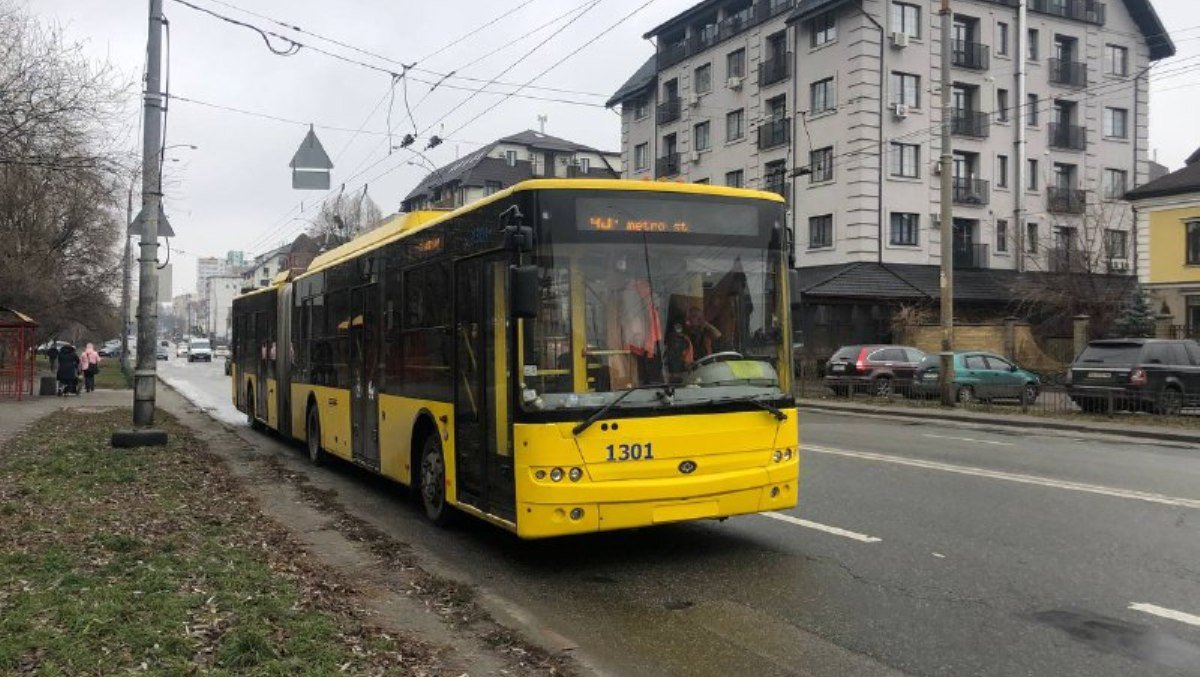 В Киеве изменили маршрут движения троллейбусов: подробности