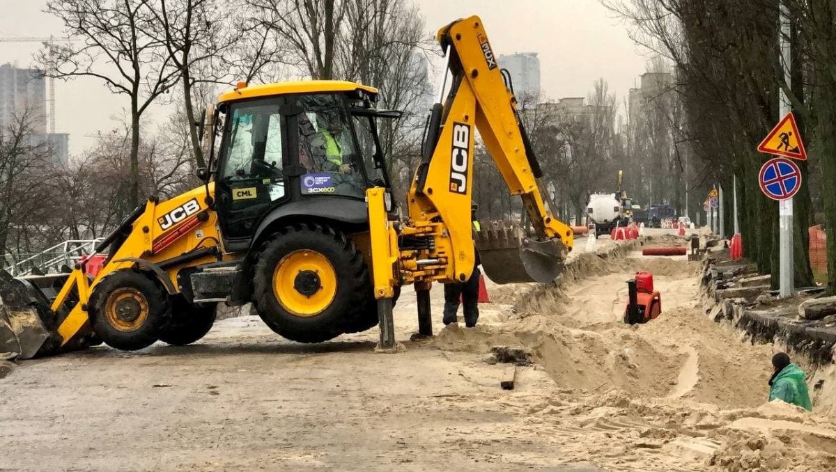 В Киеве реконструируют улицу Энтузиастов: какой она станет