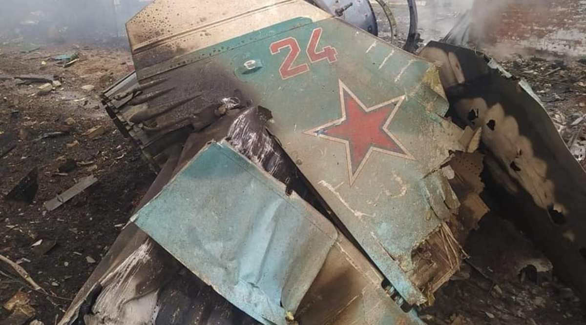 Над Киевской областью сбили три российский истребителя