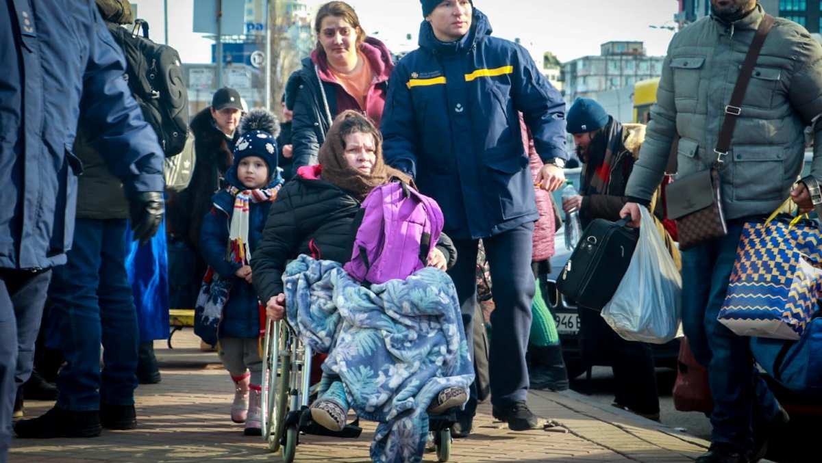 Сколько украинцев покинули свои дома и сбежали от боевых действий в Киев