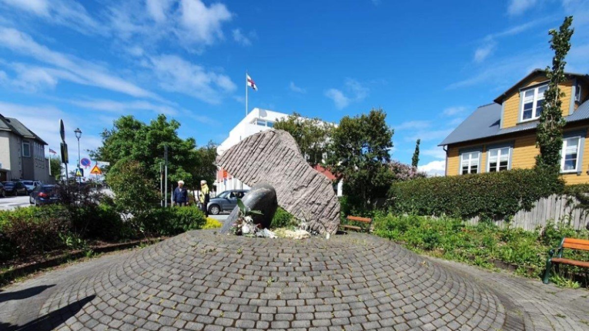 В столице Исландии появилась площадь в честь Киева: как она выглядит. Фото