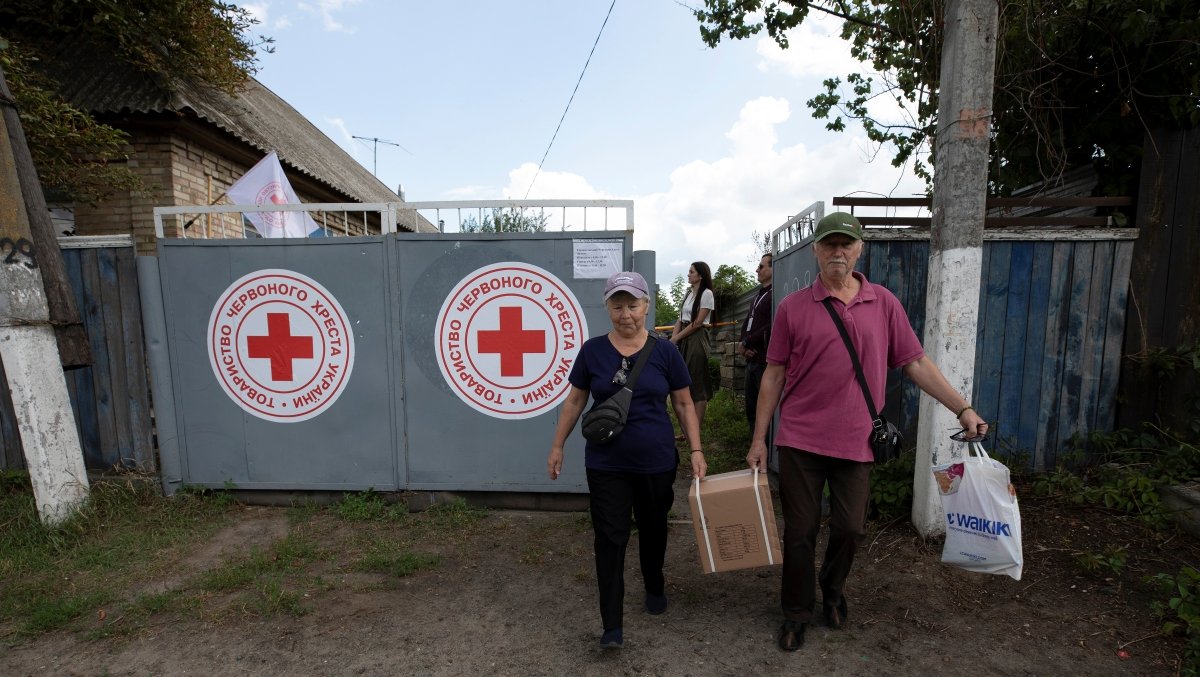 У Гостомелі відкрили штаб Червоного Хреста України: яку допомогу надає