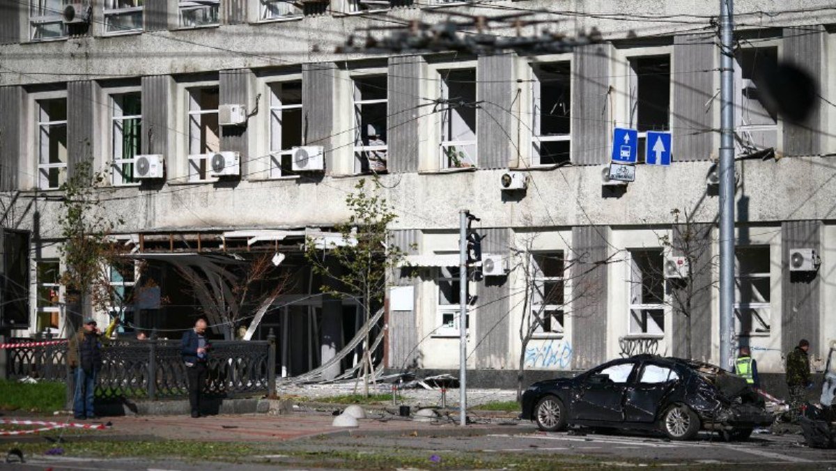 Як виглядає центр Києва після ракетних ударів 10 жовтня