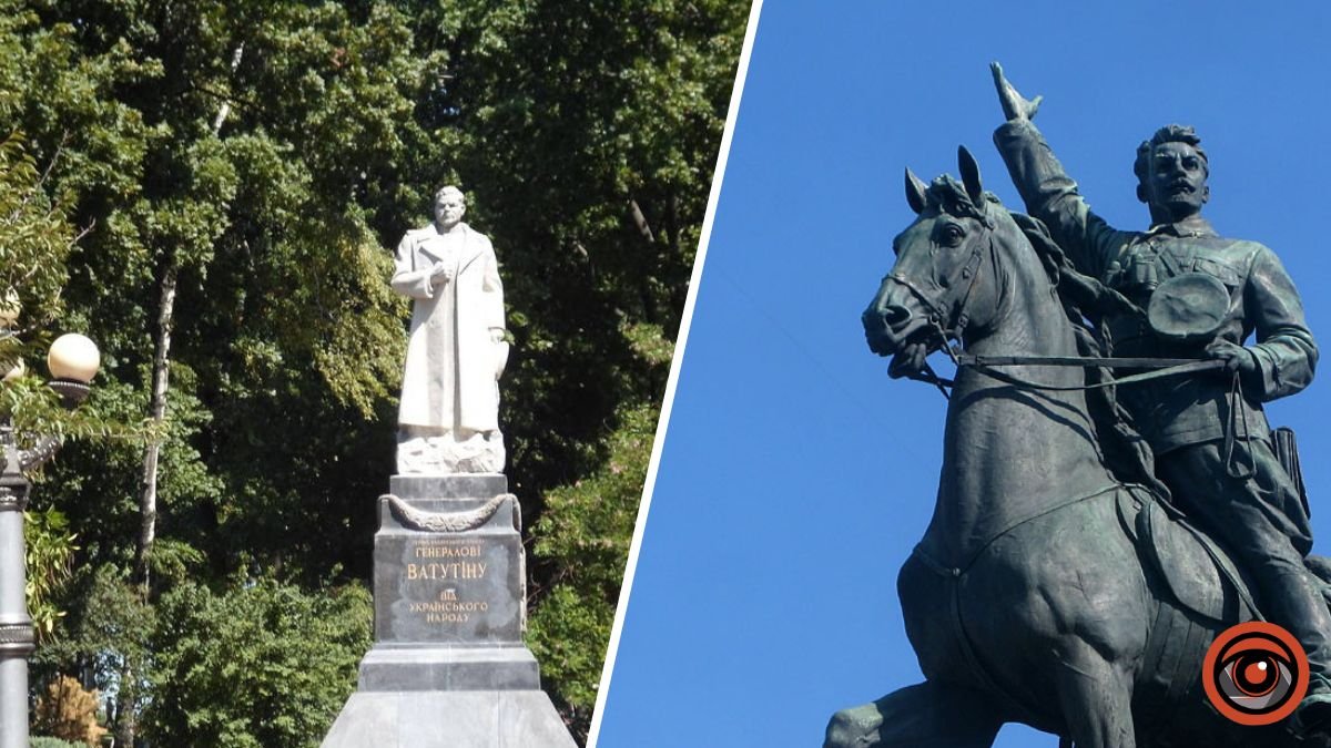 У Києві демонтують пам'ятники Щорсу та Ватутіну