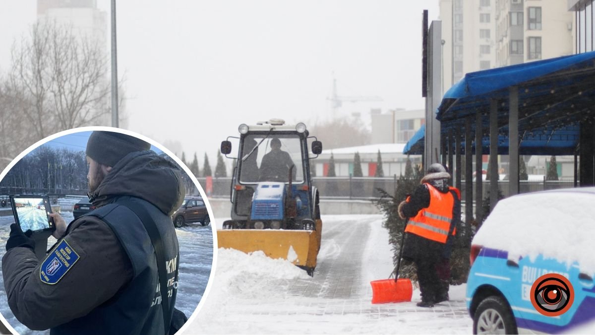 У Києві майже 650 порушень правил благоустрою через негоду: на скільки штрафують через неприбраний сніг